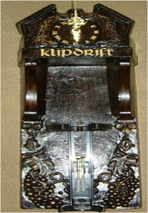 Liquor Dispensers Liquor Dispenser Klipdrift Brandy Clock + 1 Optic